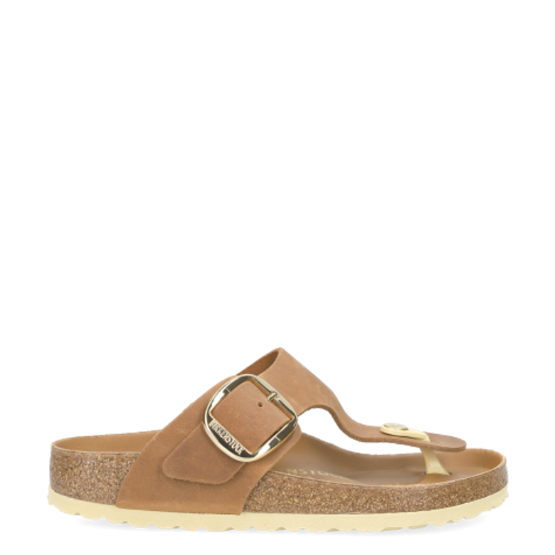 Birkenstock 1018745 Gizeh Big Buckle Sandaletten in braun