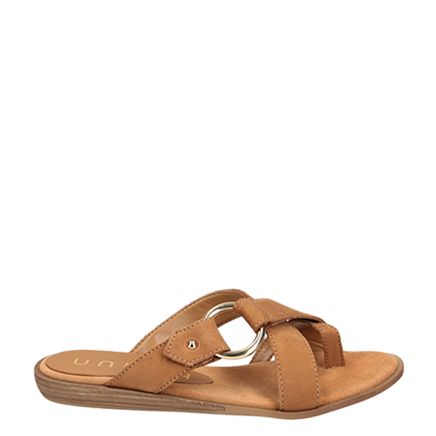 Unisa ADRIEL_BLU UMBER sandals in brown
