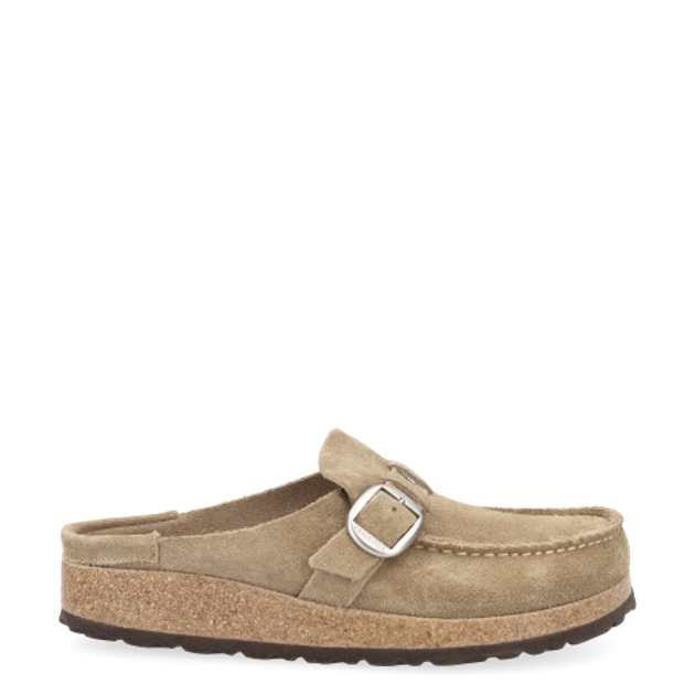 Birkenstock 1019490 BUCKLEY SUEDE LEATHER sandals in brown