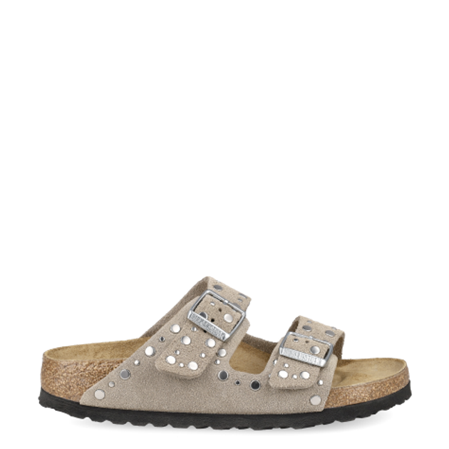 Birkenstock 1029390 ARIZONA RIVET SUEDE Sandaletten in braun