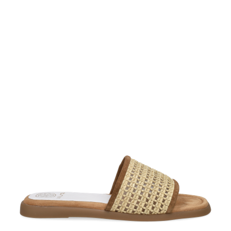 Unisa CHEEK_RFC NATURAL sandals in beige