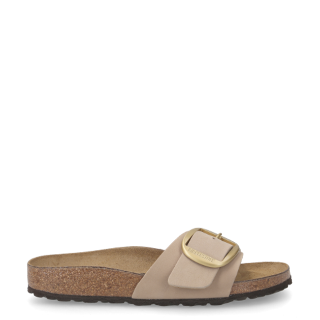 Birkenstock 1024009 MADRID BIG BUCKLE sandals in beige