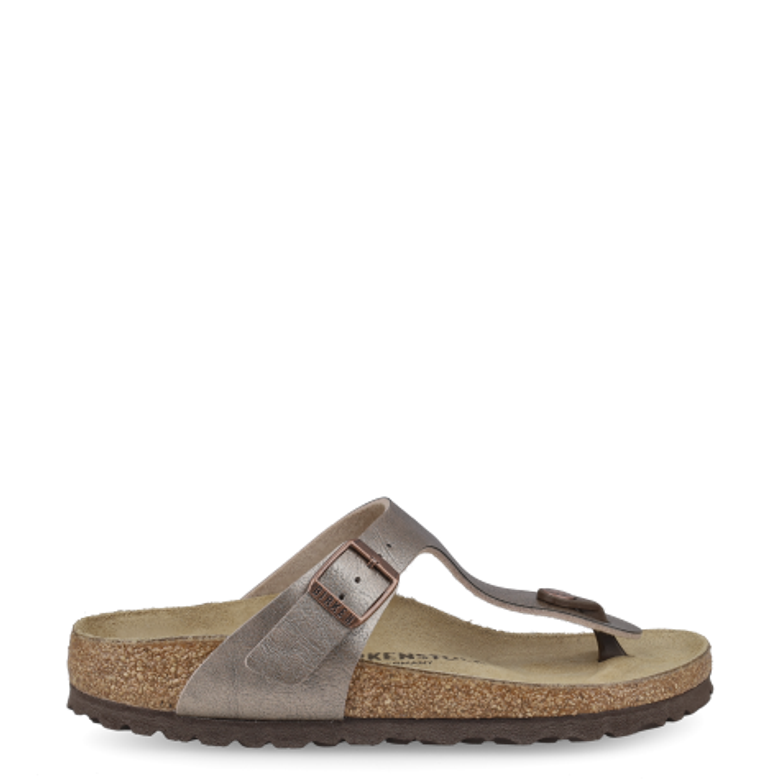 Birkenstock 1016145 GIZEH BIRKO-FLOR Sandaletten in metallic