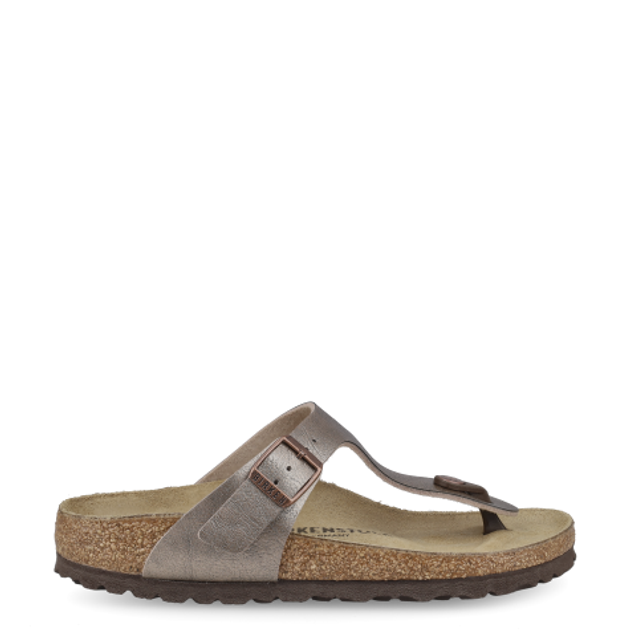 Birkenstock 1016145 GIZEH BIRKO-FLOR Sandaletten in metallic