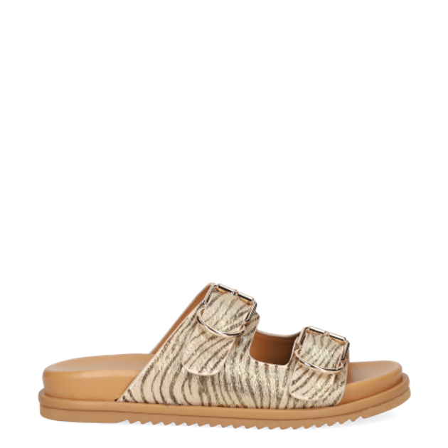 Maripé ROSA V.2 ZEBRA sandals in beige