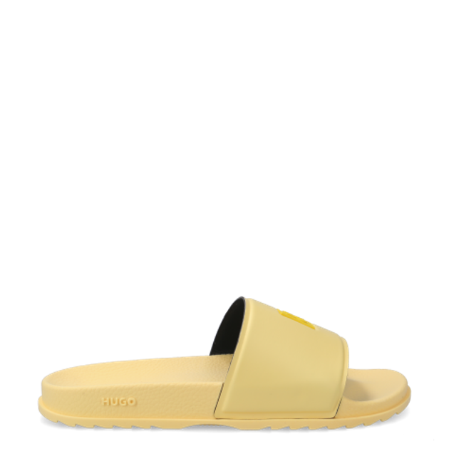 HUGO Match_it_Slid sandals in yellow