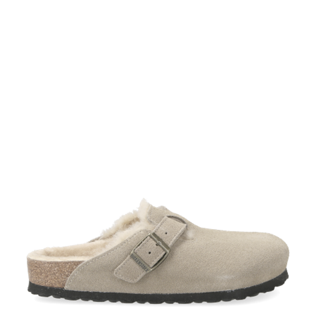 Birkenstock 1028289 BOSTON SHEARLING slippers in white