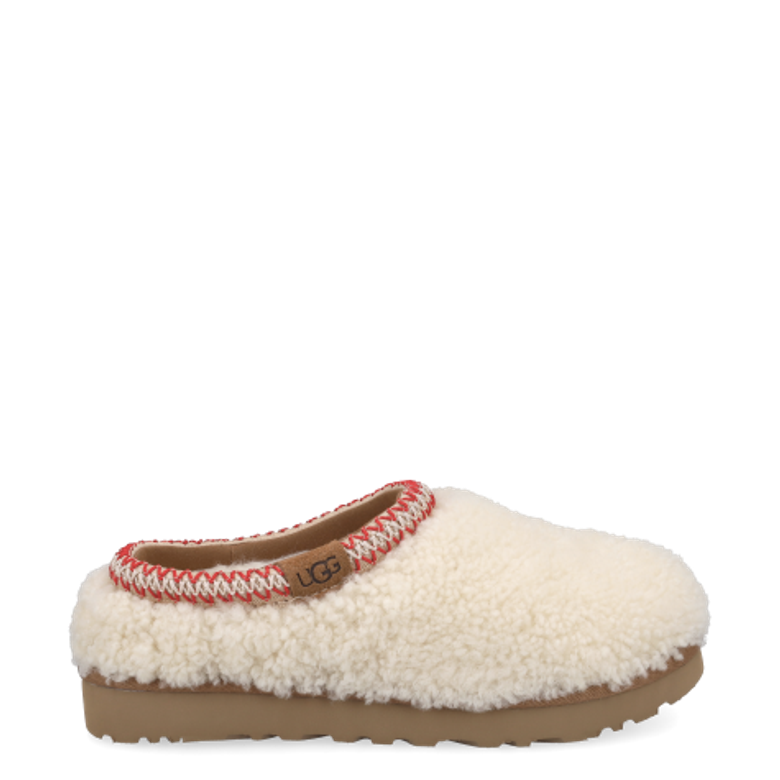 UGG TASMAN MAXI CURLY slippers in white