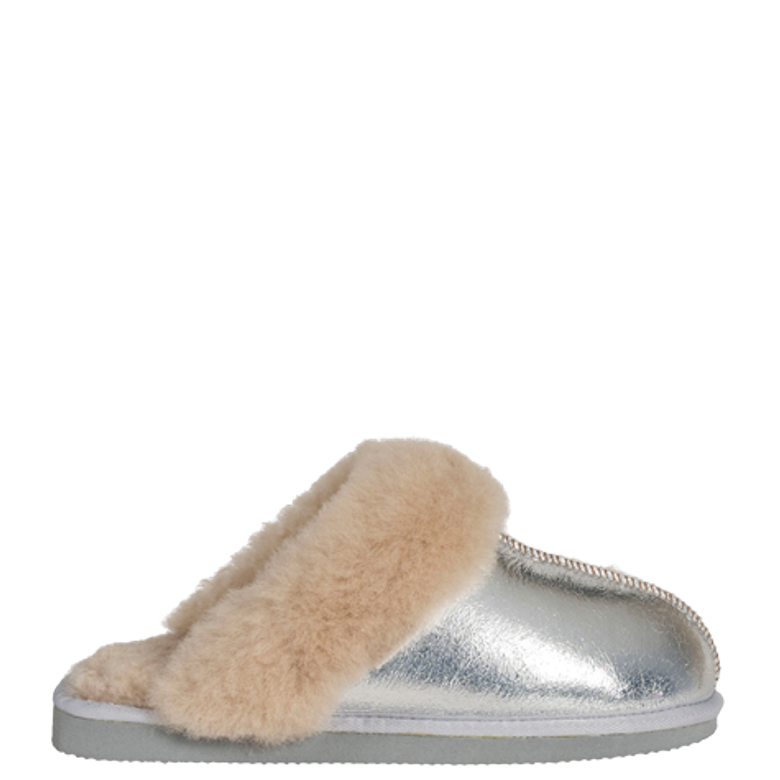 Shepherd 468106 JESSICA slippers in silver