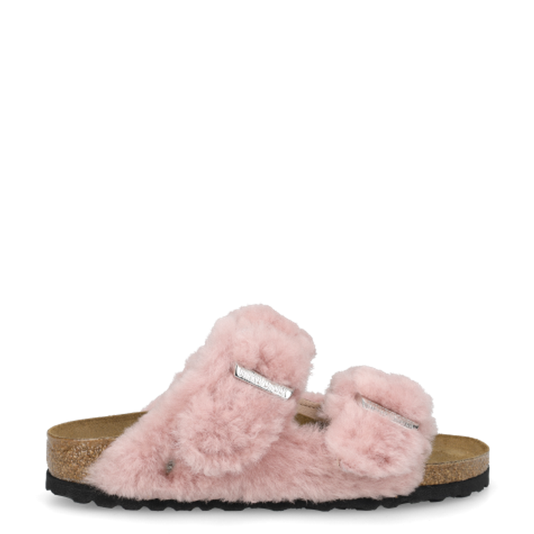 Birkenstock 1030274 ARIZONA SHEARLING RIVET slippers in rose