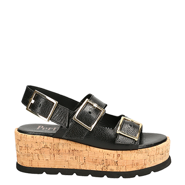 Pertini 16967 sandals in black