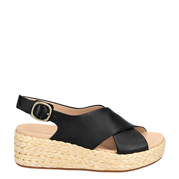 Clarks Kimmei Cross 26159107 4 sandals in black