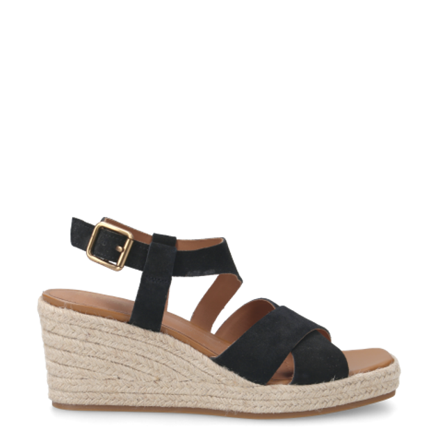 GEOX PANAREA sandals in black