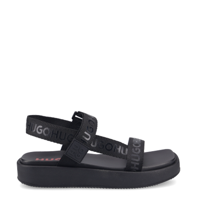 HUGO Emma_StrapSandal sandals in black