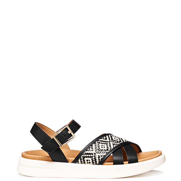 GEOX XAND sandals in black
