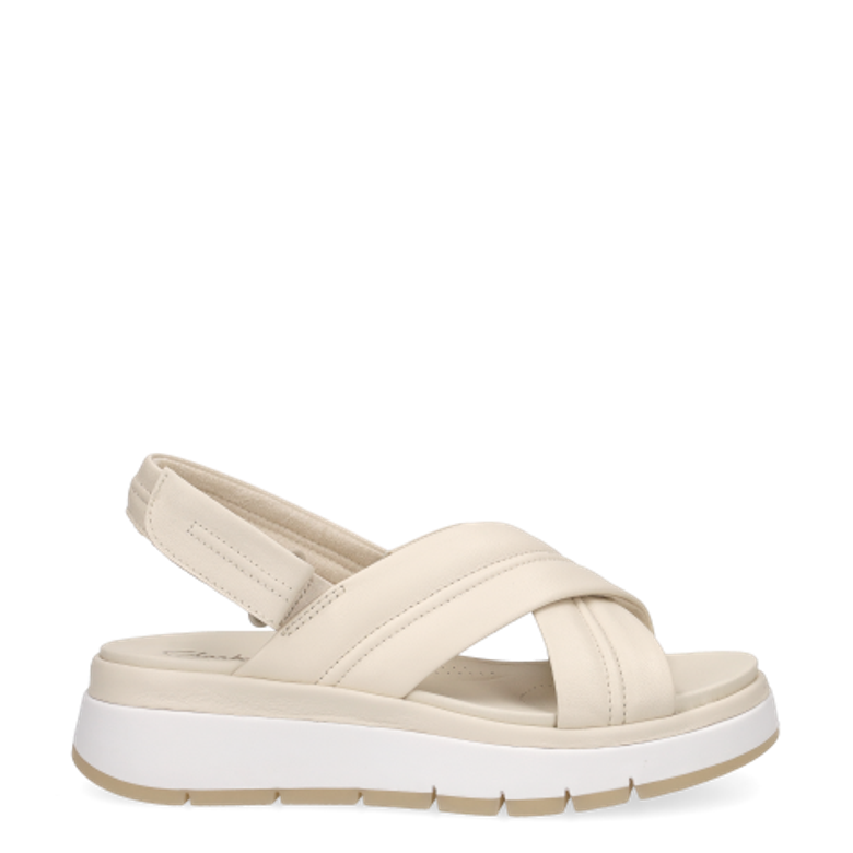 Clarks Tuscan Cross 26181470 4 sandals in white