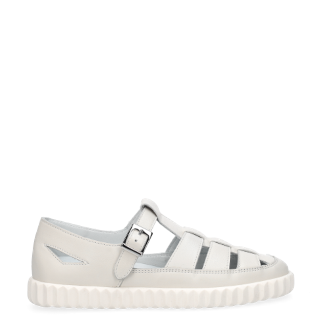 Voile Blanche SPIDY sandals in white