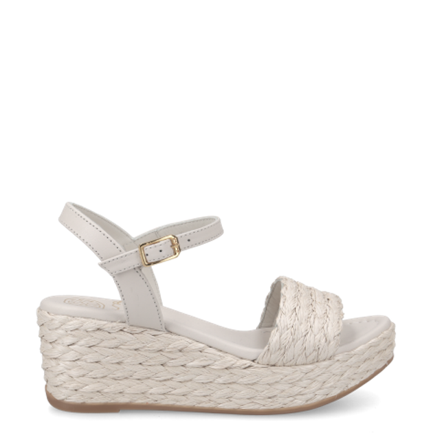 Unisa KEBEC_MAR IVORY sandals in white