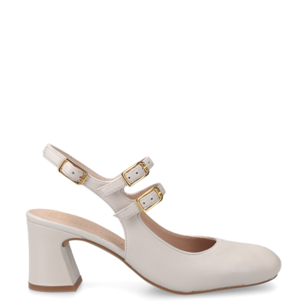Unisa MILUCA_NTO IVORY sandals in white