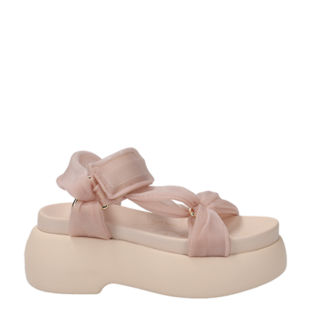 AGL D671012 EMMA TULLE sandals in rose
