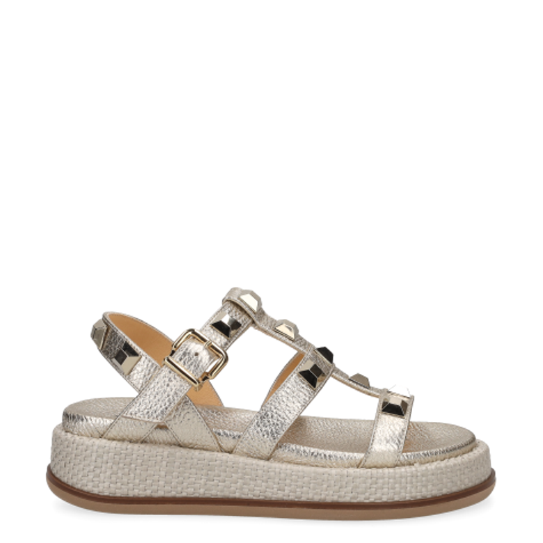 Truman's 9707 204 PLATINO sandals in gold