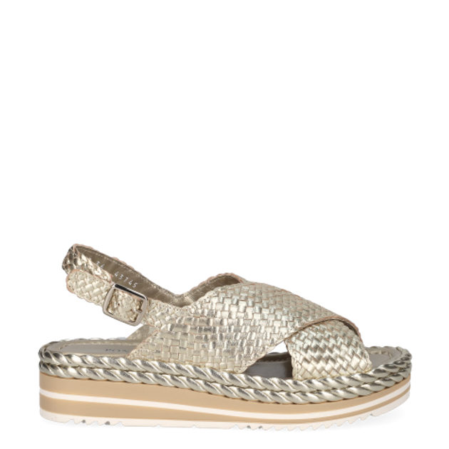 Pons Quintana 9783.T00 PLATINO sandals in gold
