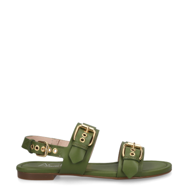 AGL SUMMER MULTI BUCKLES sandals in green