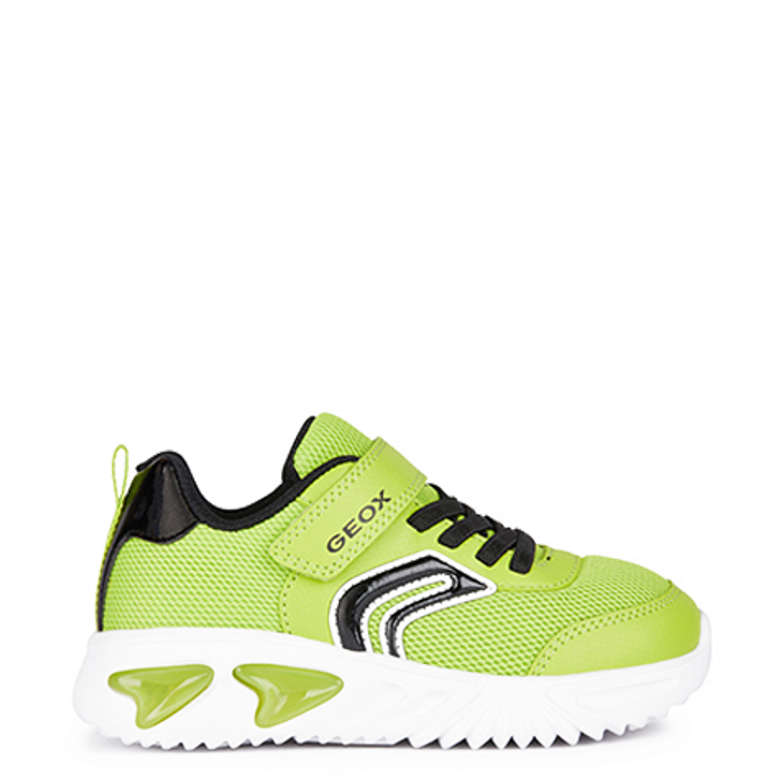 GEOX ASSISTER sneaker in yellow