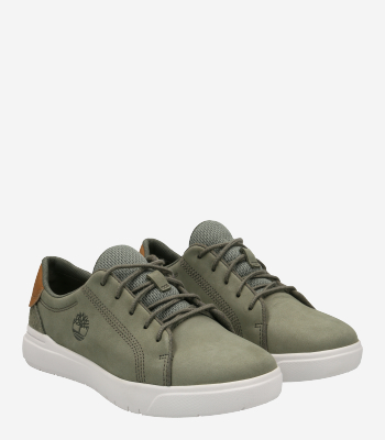 Timberland A5WAW Seneca Bay Leather Oxford Sneakers in green