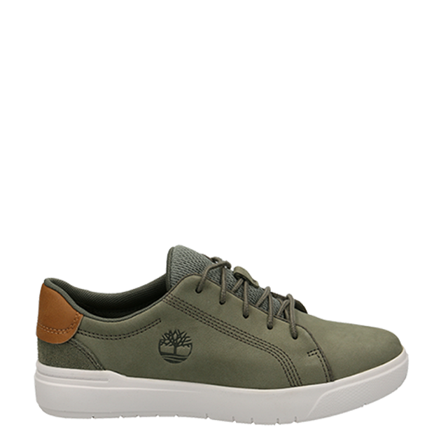 Timberland A5WAW Seneca Bay Leather Oxford Sneaker in green