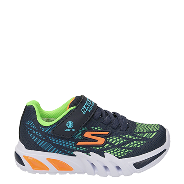 Skechers 400137L NVMT Flex Glow sneaker in blue