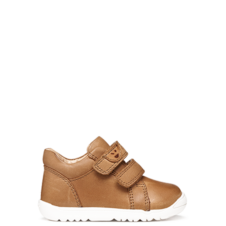 GEOX MACCHIA velcro in brown