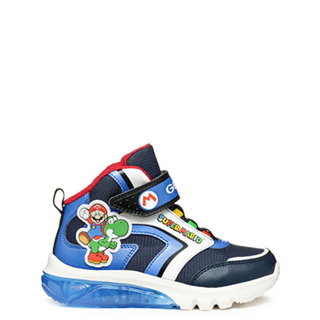 GEOX CIBERDRON velcro in blue