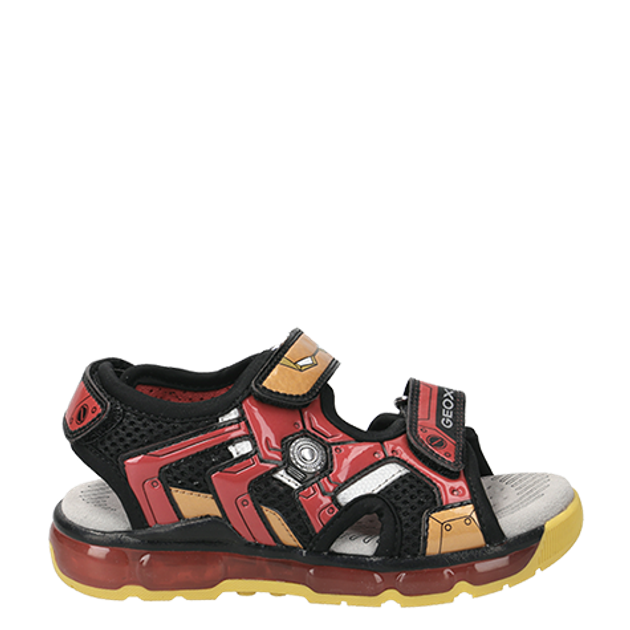 GEOX S.ANDROID Sandalen in schwarz