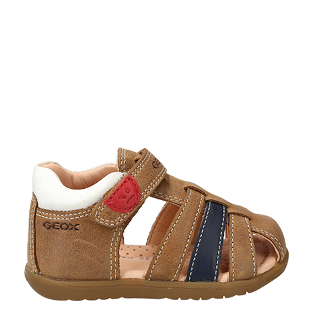 GEOX SANDAL MACCHIA sandals in brown