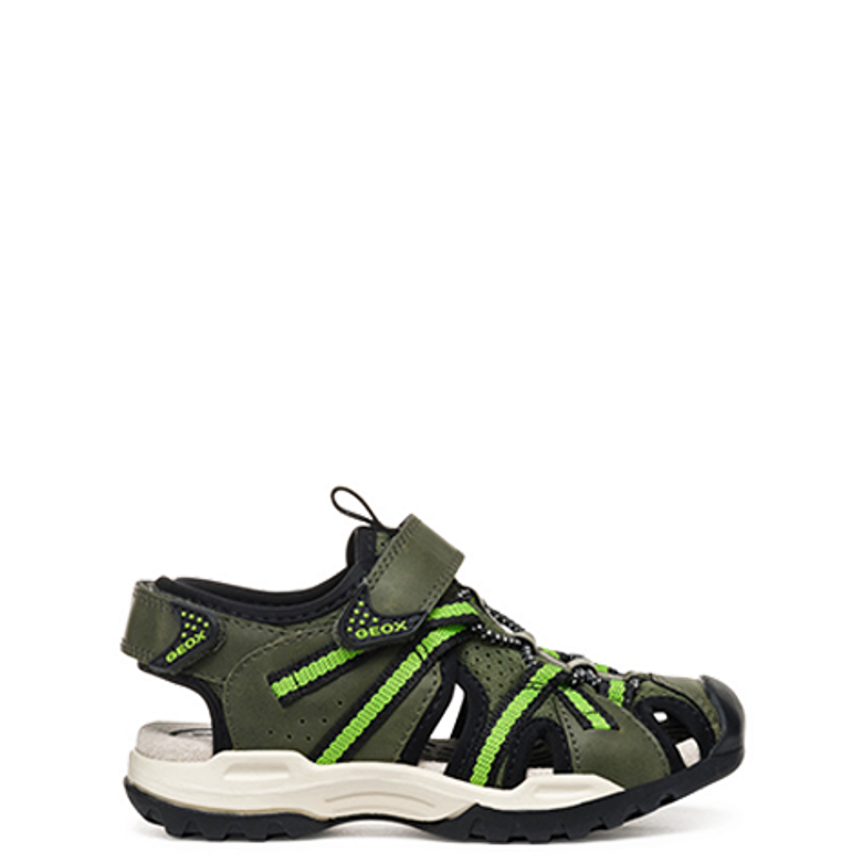 GEOX BOREALIS sandals in green