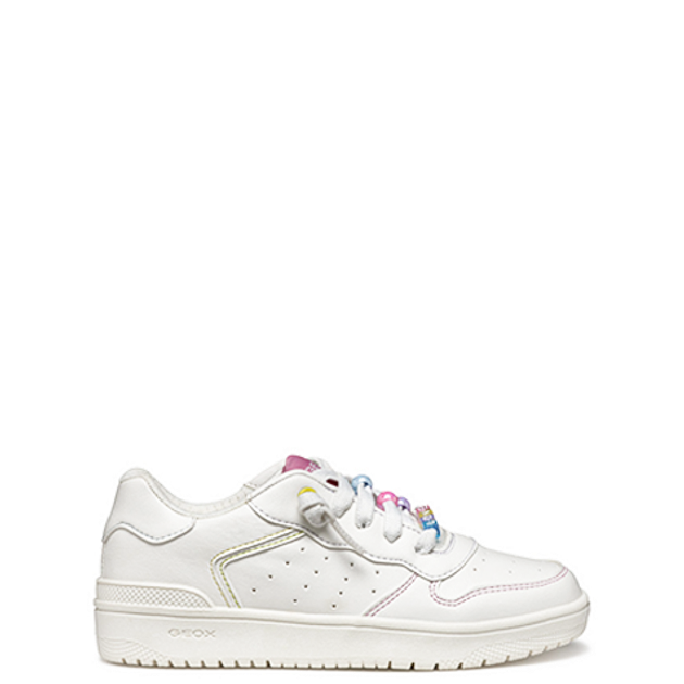 GEOX WASHIBA sneaker in white