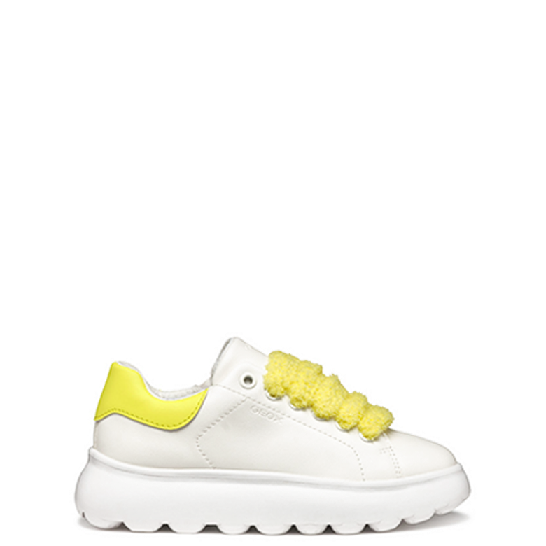 GEOX PUFFYPOP sneaker in white