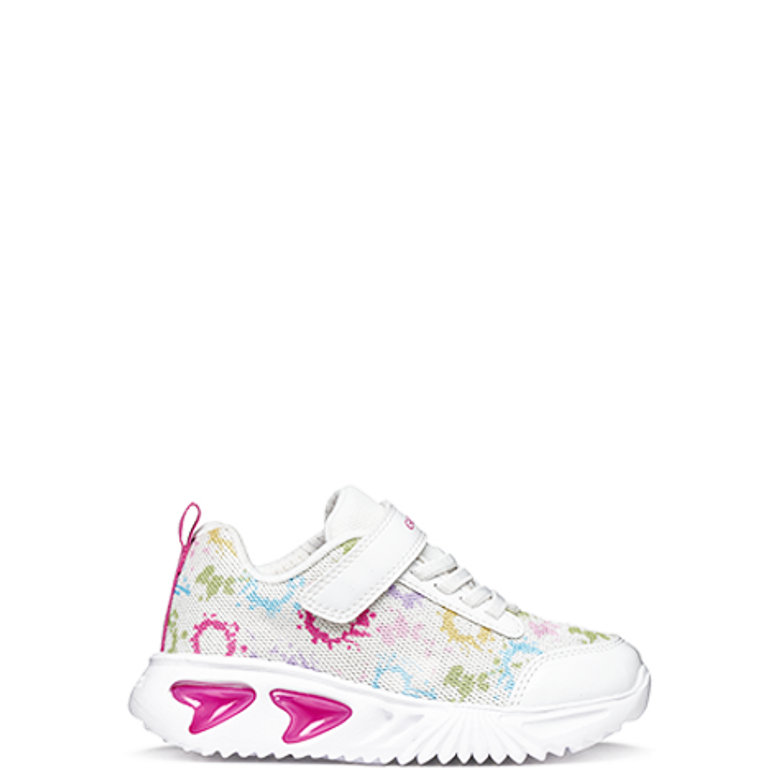 GEOX ASSISTER sneaker in white