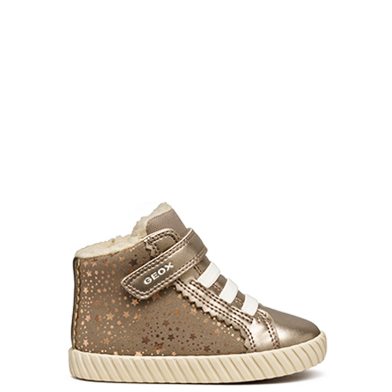 GEOX MIRROLESS warm lining in gold