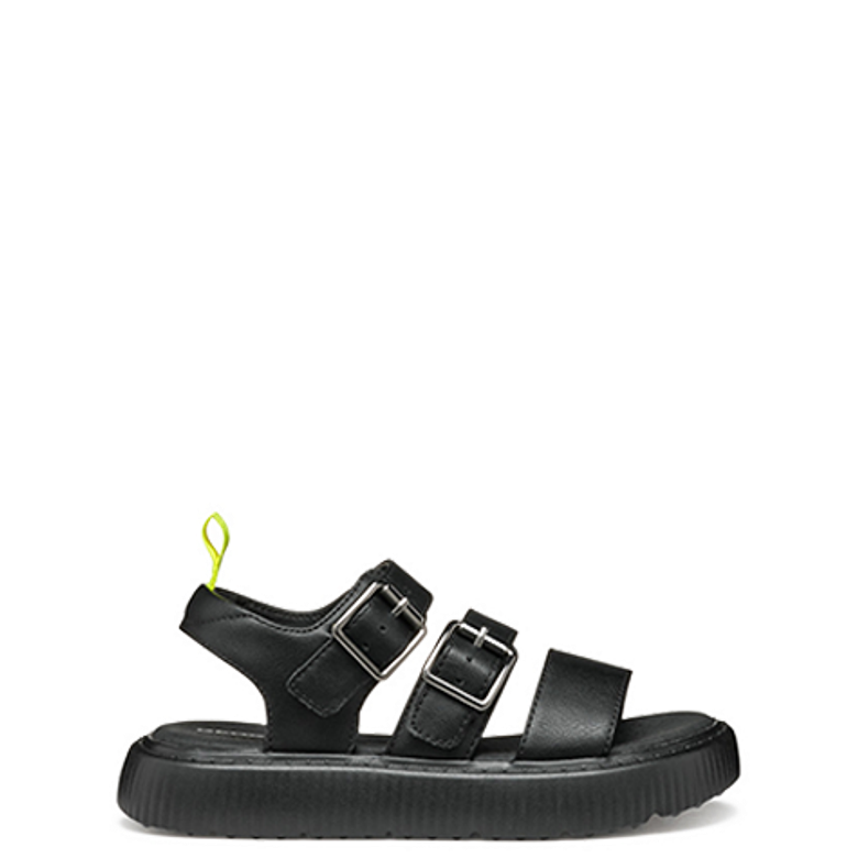 GEOX SANDAL KODETTE sandals in black