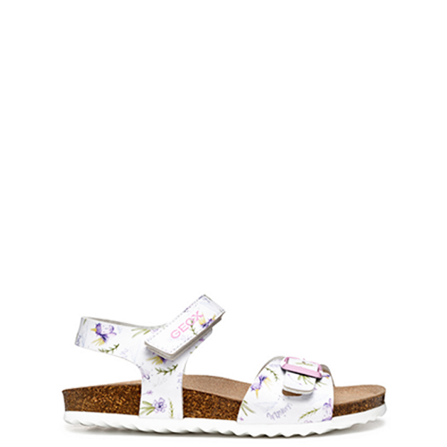 GEOX ADRIEL sandals in white