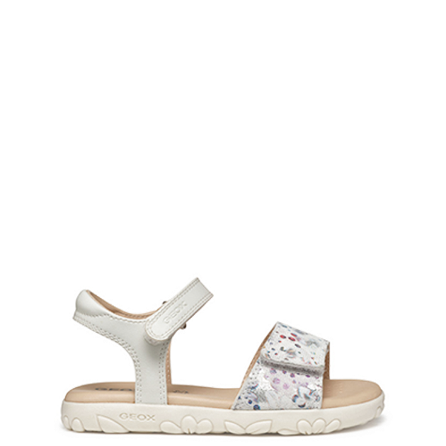 GEOX S.HAITI sandals in white