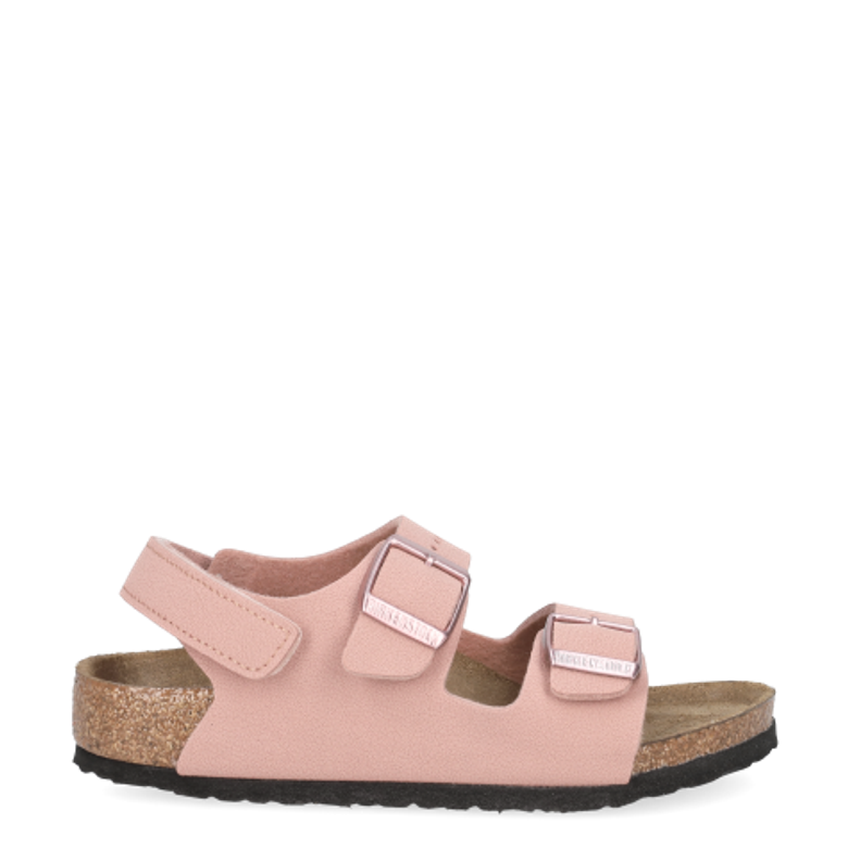 Birkenstock MILANO KIDS BIRKOFLOR sandals in pink