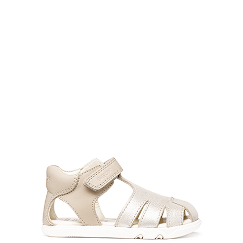 GEOX STEPPIEUP sandals in gold