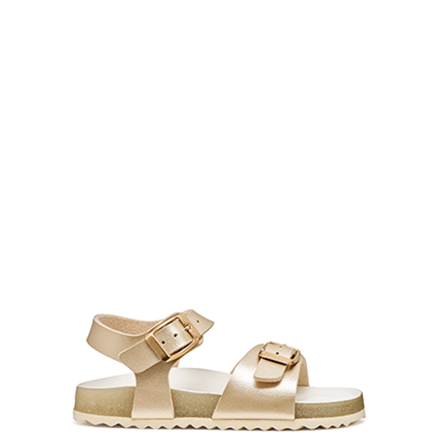 GEOX ADRIEL sandals in gold