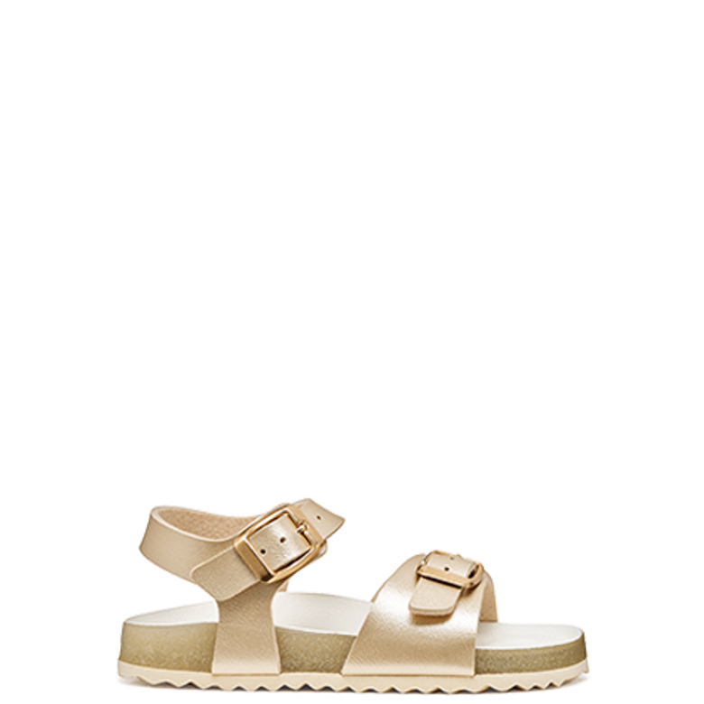 GEOX ADRIEL sandals in gold
