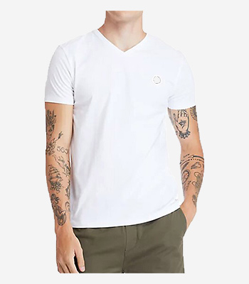 Timberland Men's clothes SS Dun-Riv V Neck T