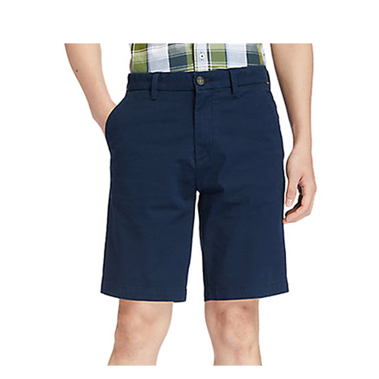 Timberland A2DFM433 Straight Chino Short Pants in blue