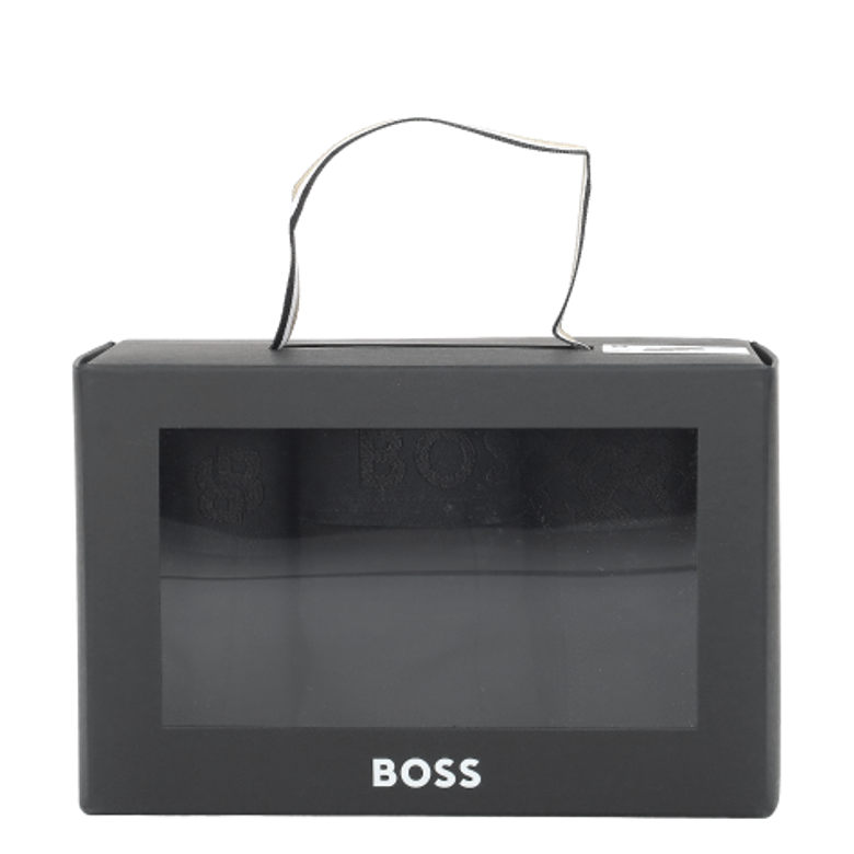 Boss Trunk 3P Logo Trio G underwear in black